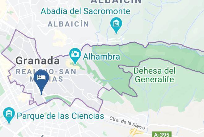 Granada - Hotel Boutique Las Almenas Maps