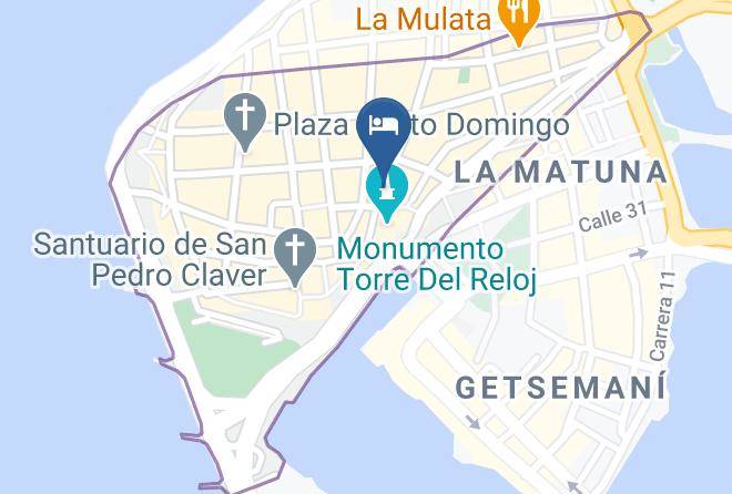 Hotel Boutique Las Carretas Map