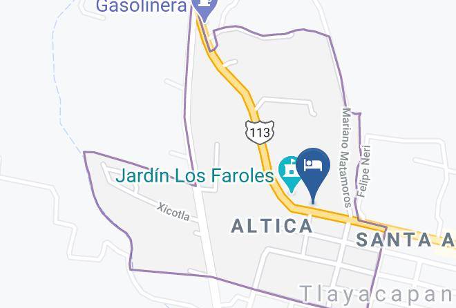 Tlayacapan - Hotel Boutique Los Faroles Maps