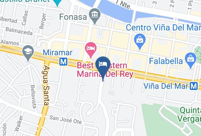 Valparaiso Province - Hotel Boutique Luciana Maps