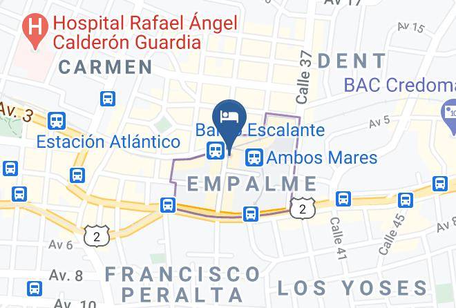 San Jose - Hotel Boutique Luz De Luna Maps