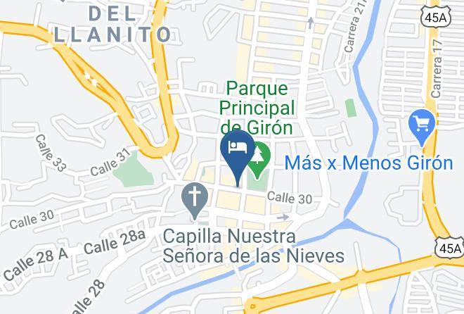 Giron - Hotel Boutique Macaregua Maps