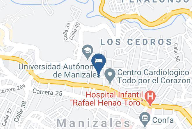 Manizales - Hotel Boutique Mandalas Maps
