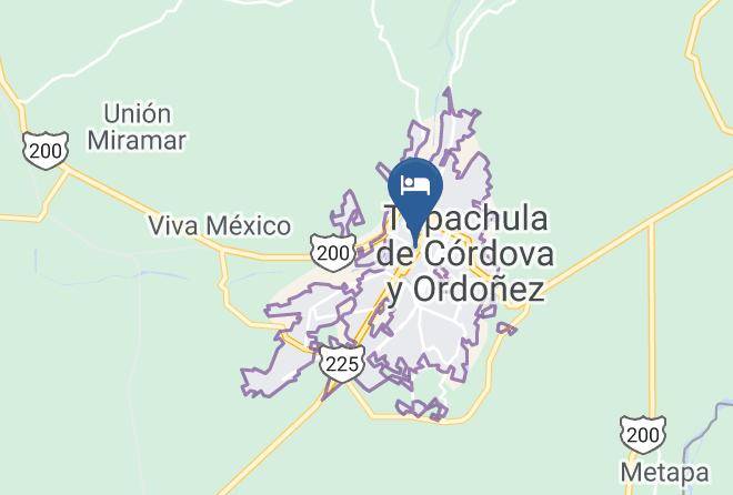 Tapachula - Hotel Boutique Nah Sam Chak Maps