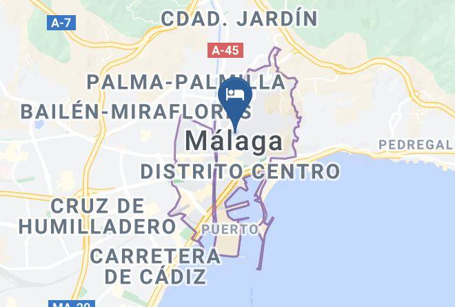 Malaga - Hotel Boutique Nomadas Maps