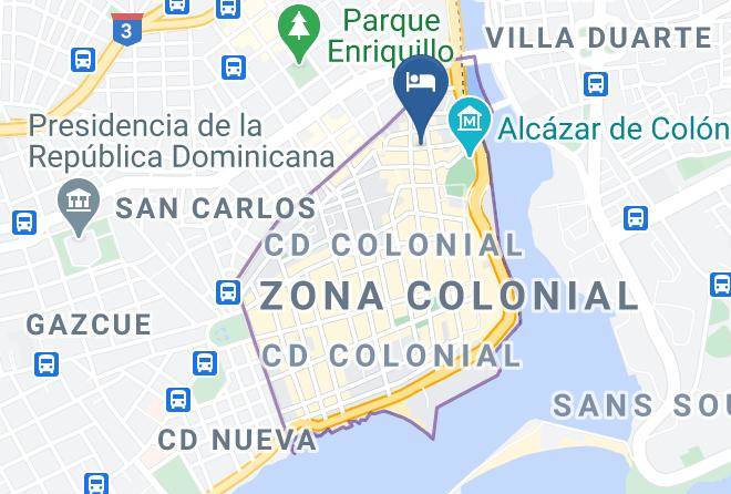 Santo Domingo De Guzman - Hotel Boutique Oasis Colonial Maps