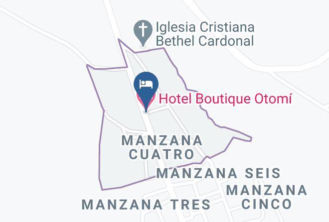Cardonal - Hotel Boutique Otomi Maps