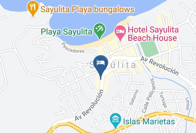 Bahia De Banderas - Hotel Boutique Oz Maps