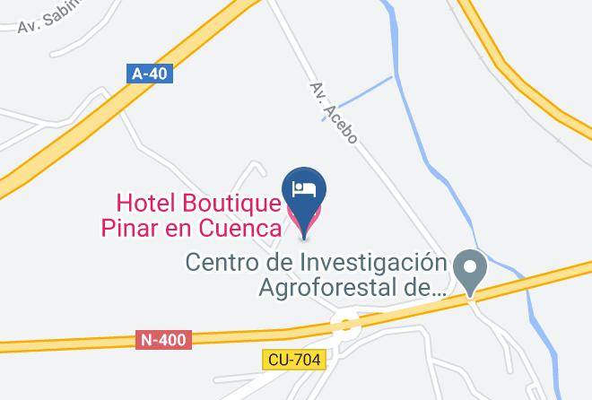 Cuenca - Hotel Boutique Pinar En Cuenca Maps