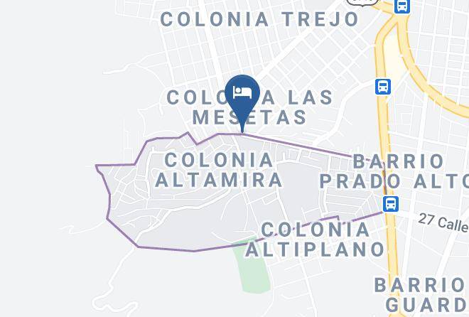 San Pedro Sula - Hotel Boutique Primavera Maps