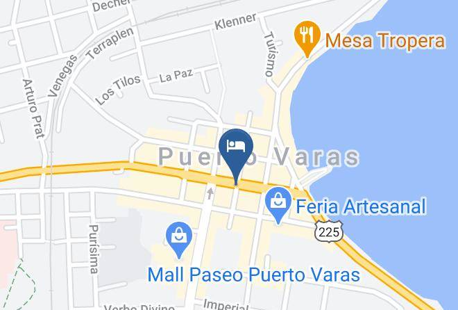 Hotel Boutique Puerto Varas Map