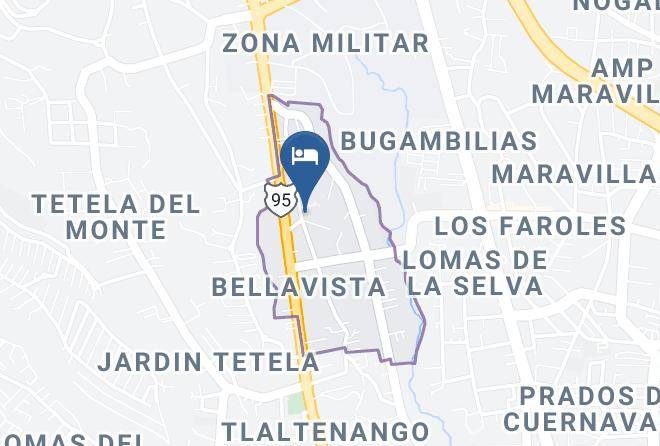 Cuernavaca - Hotel Boutique Quinta Elvira Maps