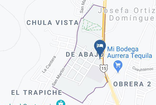 Tequila - Hotel Boutique Real Tequila Maps
