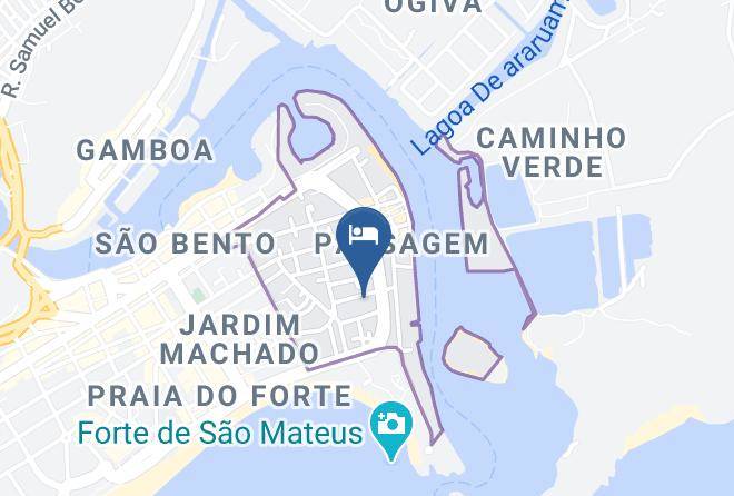 Cabo Frio - Hospedaria Lu La Lu Maps