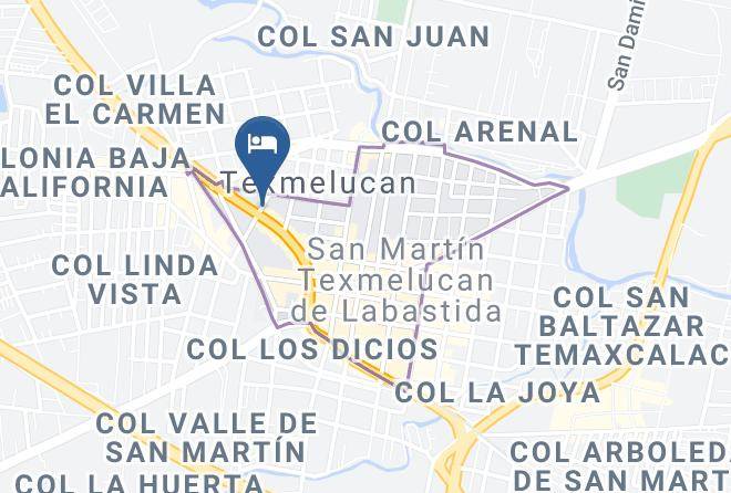 San Martin Texmelucan - Hotel Boutique & Restaurant La Albertina Maps