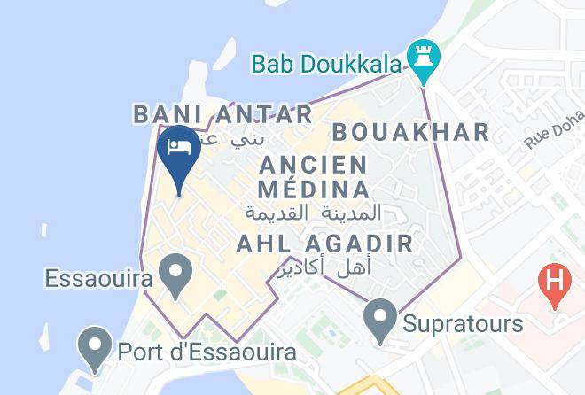 Essaouira - Riad Al Zahia Maps
