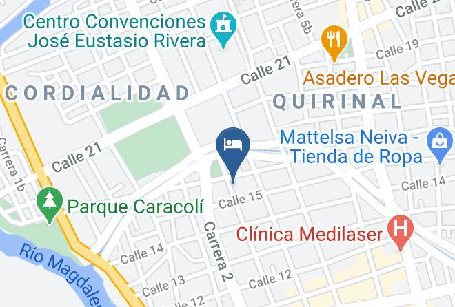 Neiva - Hotel Boutique San Juan Maps