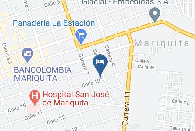 Mariquita - Hotel Boutique San Rafael Maps