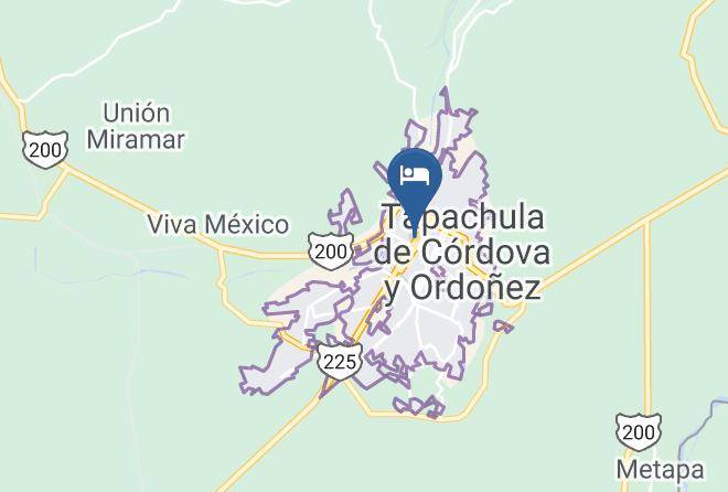 Tapachula - Hotel Boutique Santa Fe Maps