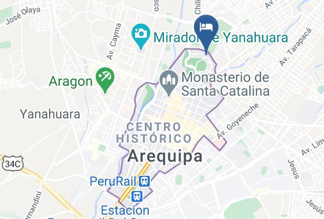 Hotel Boutique Selva Alegre Map
