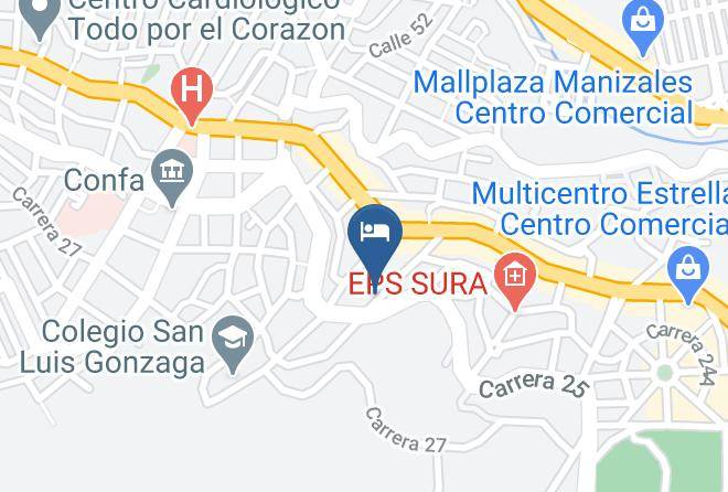 Manizales - Hotel Boutique Studio Manizales Maps