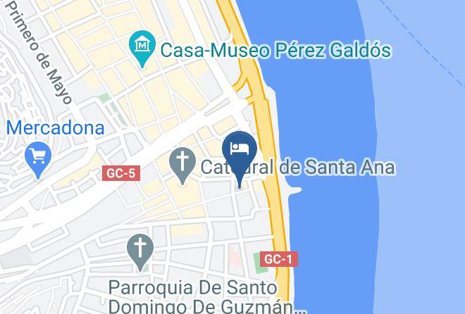 Hotel Boutique The Cathedral Map