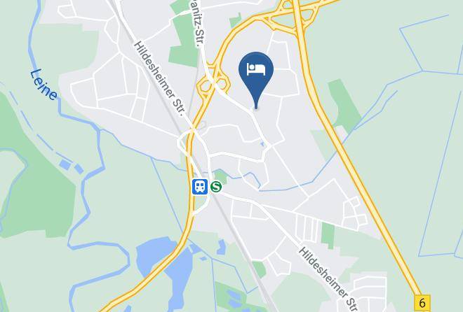 Stadt Hannover - Hotel Bouzid Eventhaus Maps