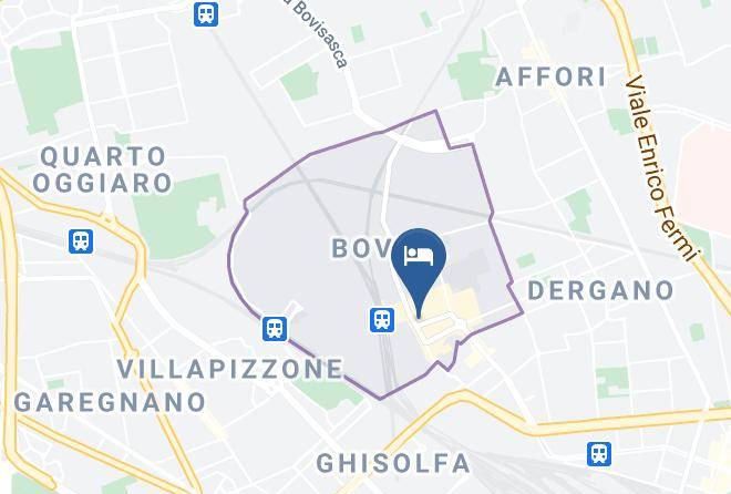 Milan - Hotel Bovisa Maps