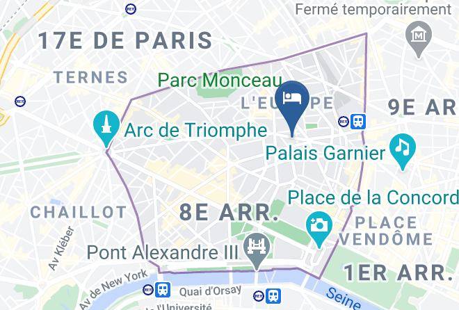 Paris - Hotel Bowmann Paris Maps