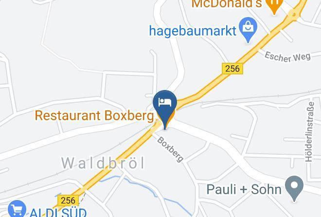 Hotel Boxberg Map