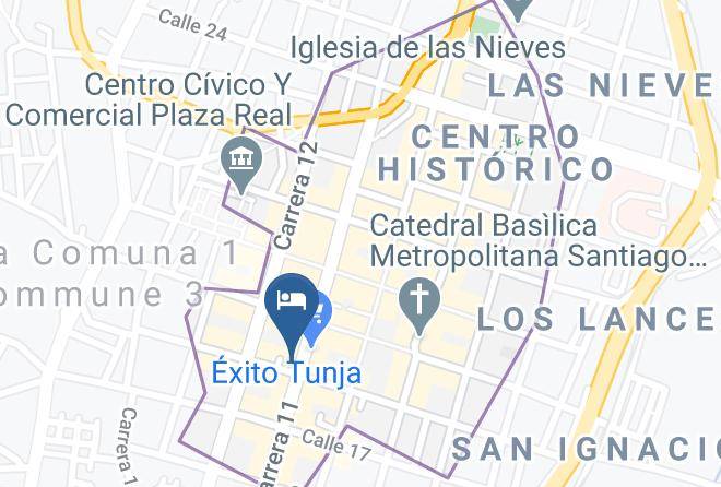 Tunja - Hotel Boyaca Plaza Maps