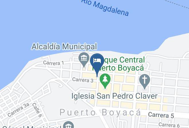 Hotel Boyaca Map - Boyaca - Puerto Boyaca