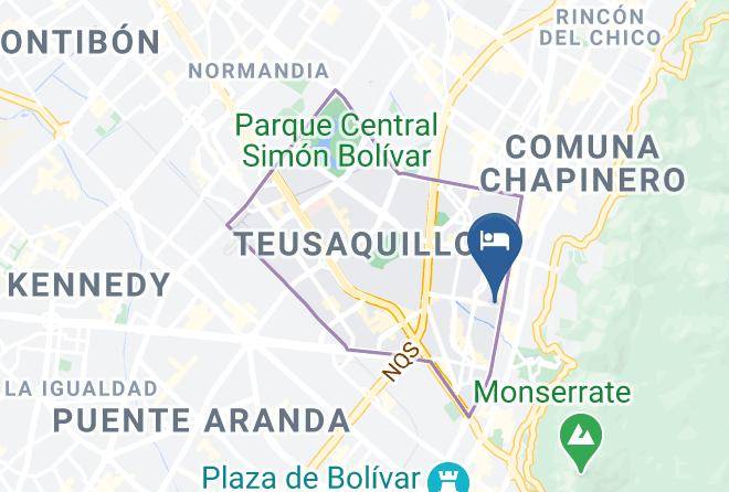 Bogota - Hotel Boyaca Real Maps