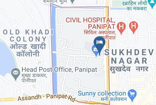 Panipat - Hotel Br Inn Maps