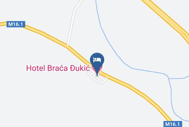 Banja Luka - Hotel Braca Dukic Maps