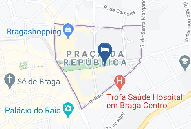Sao Joao Do Souto - Hotel Bracara Augusta Maps