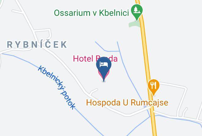 Jicin - Hotel Brada Maps