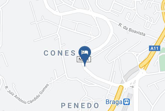Cividade - Hotel Braga Stacion Lda Maps