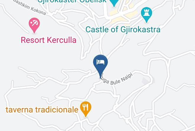 Gjirokaster - Hotel Brahimi Maps