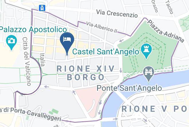 Rome - Hotel Bramante Maps