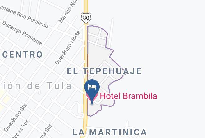 Union De Tula - Hotel Brambila Maps
