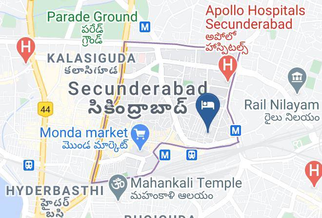 Hyderabad - Hotel Bramha Maps