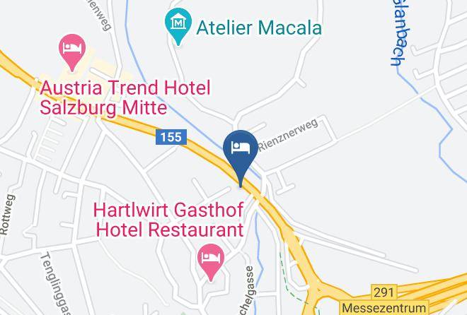 Hotel Brandstatter Map