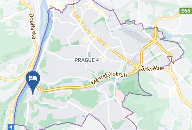Prague - Hotel Branik Maps