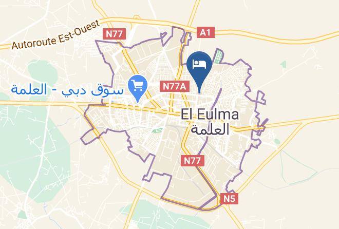 Setif - Hotel Brao Maps