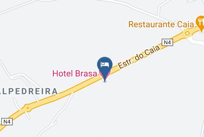 Elvas - Hotel Brasa Maps