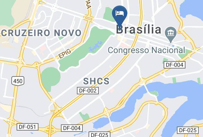 Brasilia - Hotel Brasil 21 Convention Maps