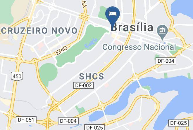 Brasilia - Hotel Brasil 21 Suites Maps
