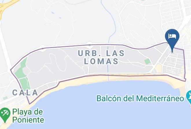 Alicante - Hotel Brasil Maps
