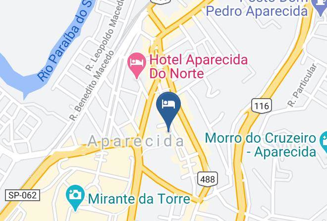 Aparecida - Hotel Brasilia Maps